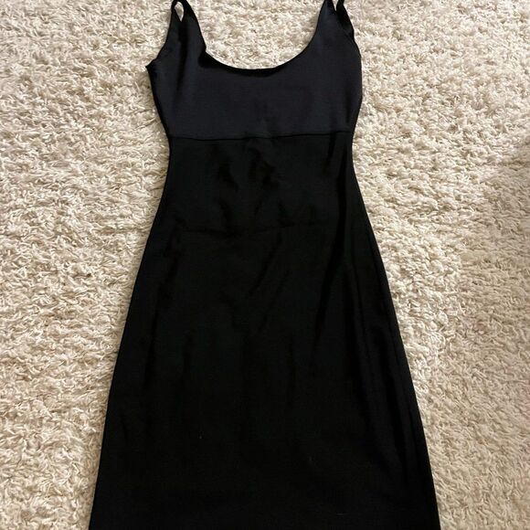 Spanx by sara blakely black shapewear dress size small - Picture 1 of 2